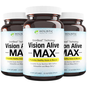 Holistic Health Labs Vision Alive Max Complément Alimentaire 150g vue de face