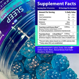 Holistic MD Gummies de Sommeil 60 ct prise de gummies