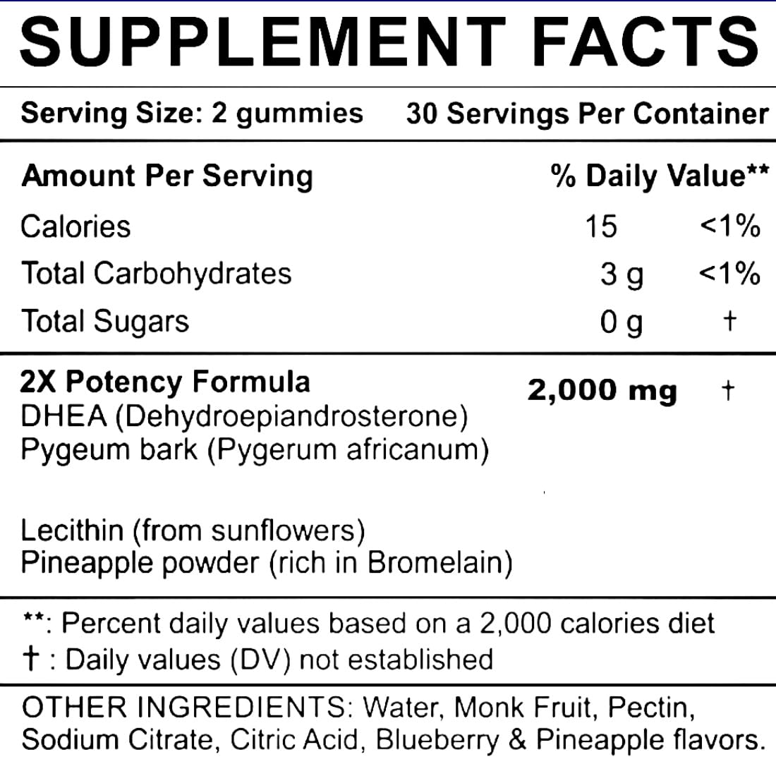 Holistic MD Gummies Volume Seminal 60 ct emballage