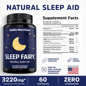 Hollis Nutrition Sleep Fairy capsules véganes