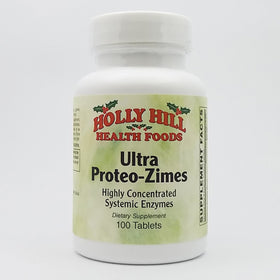 Holly Hill Health Foods Ultra Proteo-Zimes 100 comprimés vue avant