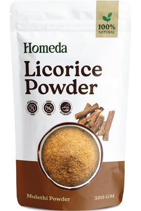 Homeda Poudre de Racine de Réglisse Bio 500g vue avant