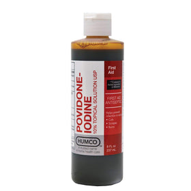 HOMKO Solution Iodée 10% 16oz vue avant avec étiquette