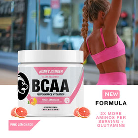 Honey Badger BCAA + EAA Poudre 272g détails des ingrédients