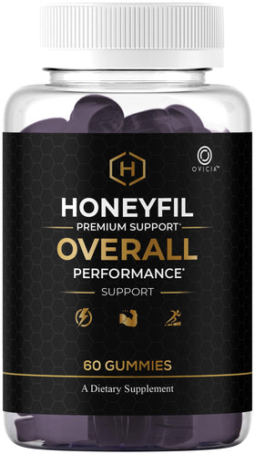Honeyfil Gummies d'OVICIA, 60 gommes dans l'emballage