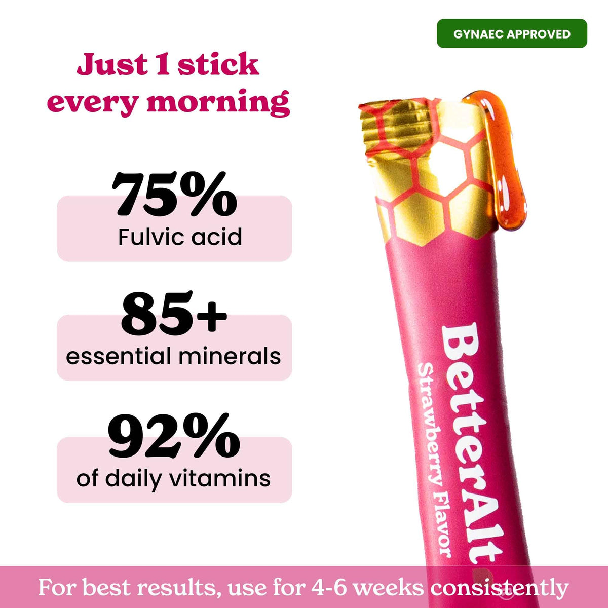 Honeysticks au Shilajit présentés dans un cadre naturel