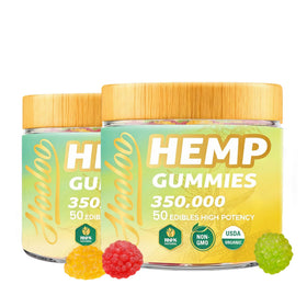 HOOLOO Bonbons Gélifiés au Chanvre 350 000 paquet avant