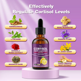 Hoozzch Compléments Alimentaires Cortisol 60 mL - Détails des ingrédients