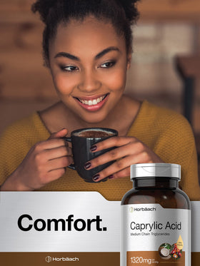 Horbäach Acide Caprylique 1320mg capsules molles étalées