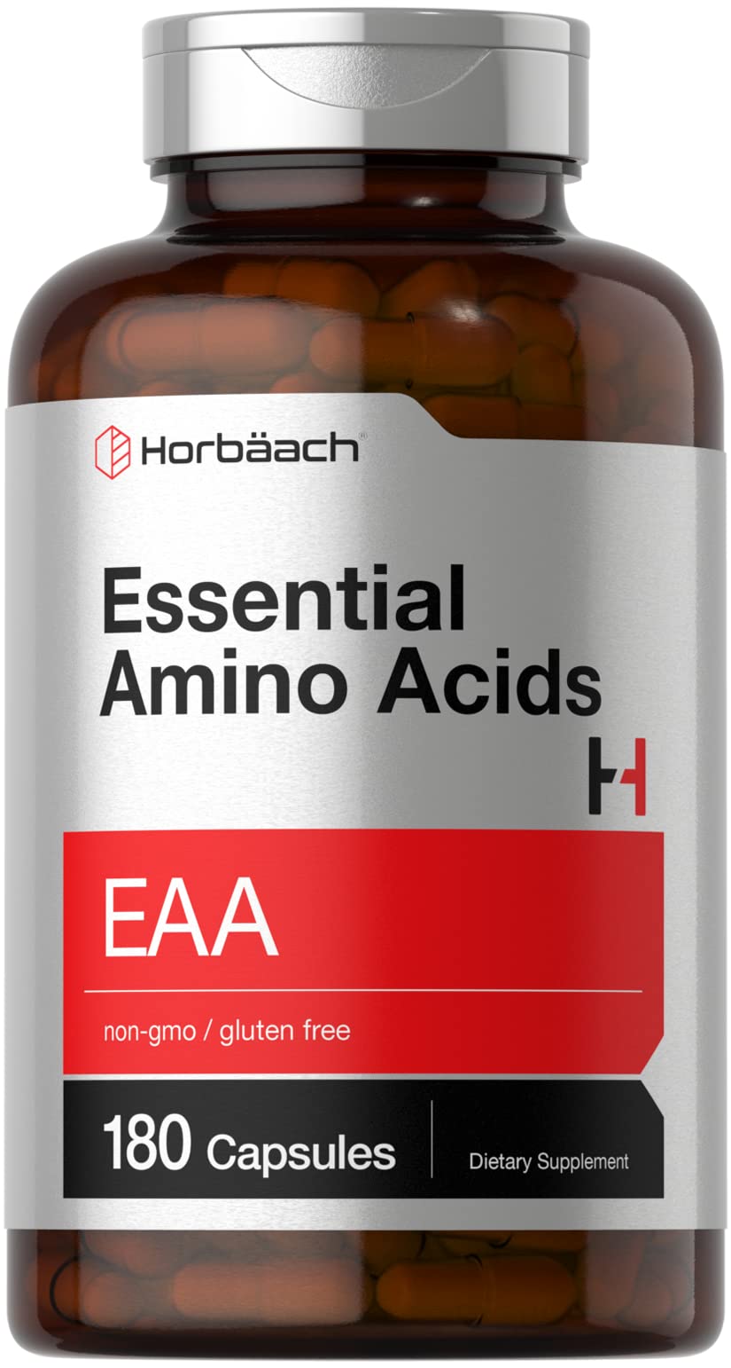 Horbäach Acides Aminés Essentiels 180 capsules avant