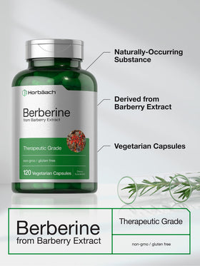 Horbäach Berbérine HCL 500mg contenant des capsules
