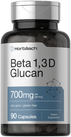 Horbäach Beta Glucan 700 mg 90 capsules vue avant