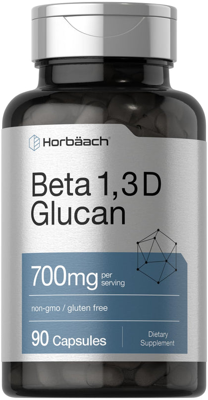 Horbäach Beta Glucan 700 mg 90 capsules vue avant