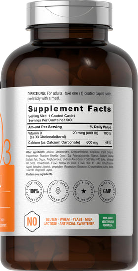 Horbäach Calcium 600 mg comprimés enrobés
