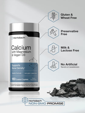 Horbäach Calcium Magnésium D3 avec d'autres compléments alimentaires