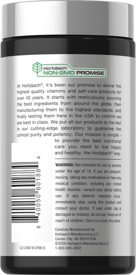 Horbäach Capsules de Rhodiola Rosea 180 Comp. dans un environnement naturel