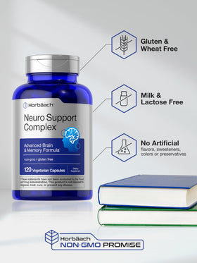 Horbäach complément alimentaire avec une capsule ouverte