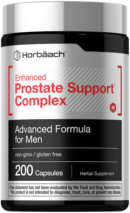 Horbäach Complément Alimentaire Prostate 200 Capsules vue avant