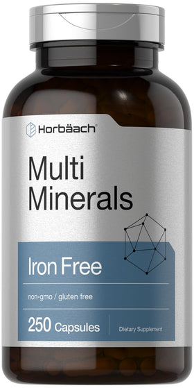 Horbäach complément multiminéraux 250 capsules, vue avant