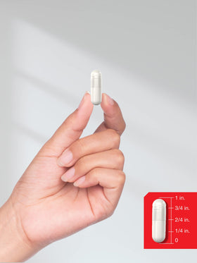Horbäach Complex L-Arginine L-Citrulline 3000mg capsules in hand