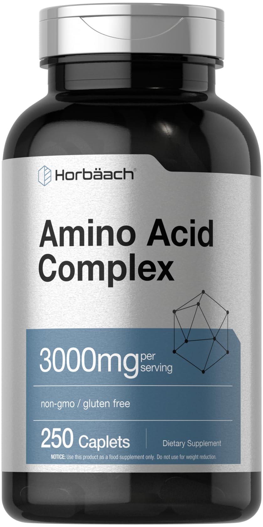 Horbäach Complexe d'Acides Aminés 3000mg vue de face