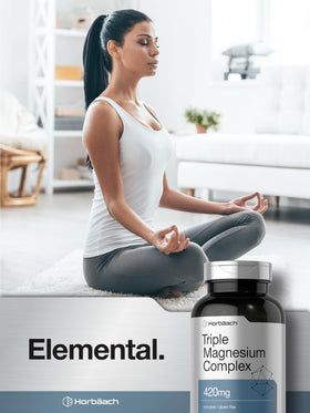 Horbäach Complexe de Magnésium 420 mg étiquette des ingrédients