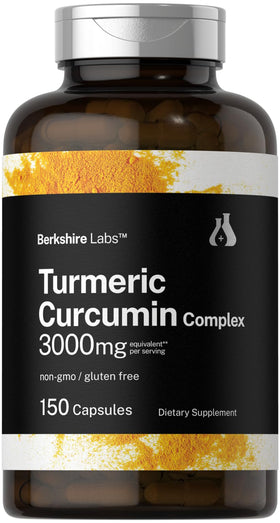 Horbäach Curcuma Curcumine 150 capsules vue de face