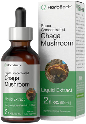 Horbäach Extrait de Champignon Chaga 60 ml vue avant