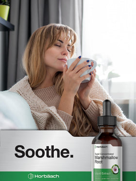 Horbäach Extrait de Racine de Guimauve 60 ml avec ingrédients naturels