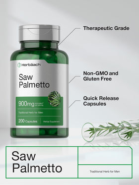 Horbäach Extrait de Saw Palmetto - étiquette du produit
