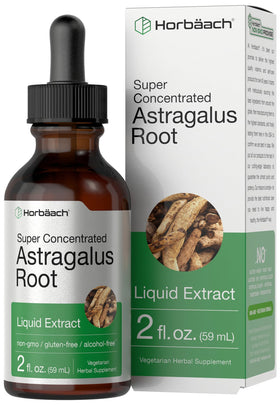 Horbäach extrait liquide racine d'astragale 60 ml vue de face