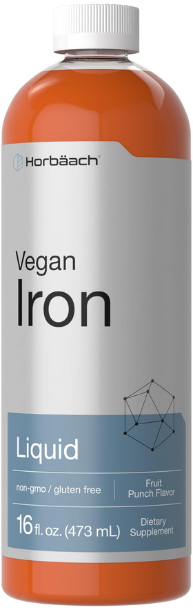 Horbäach Fer Liquide 16 fl oz bouteille vue avant