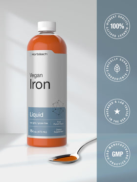 Horbäach Fer Liquide 16 fl oz en cours d'utilisation dans une cuisine