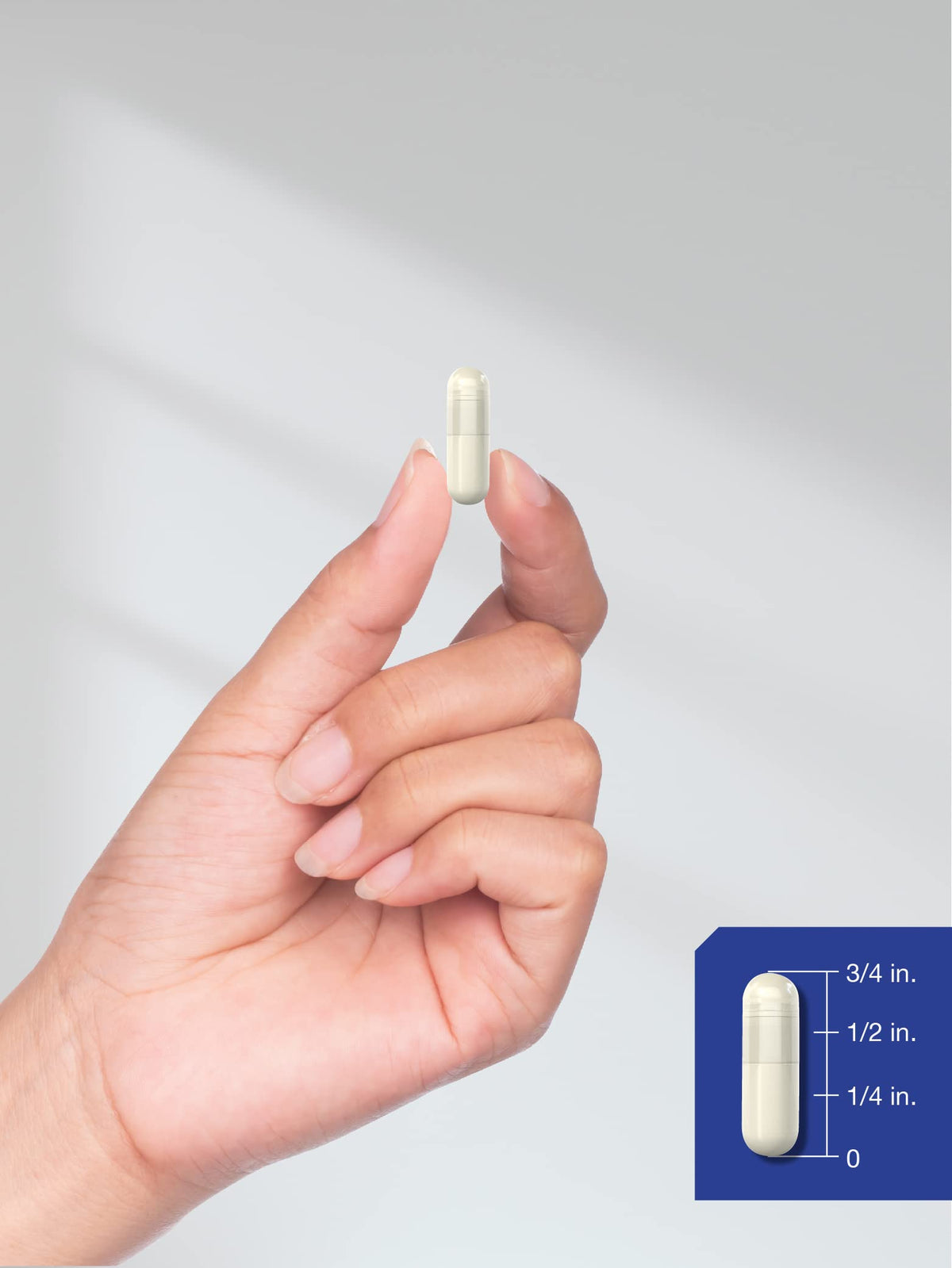Horbäach GABA 750mg capsules en poudre, mise en scène avec des plantes