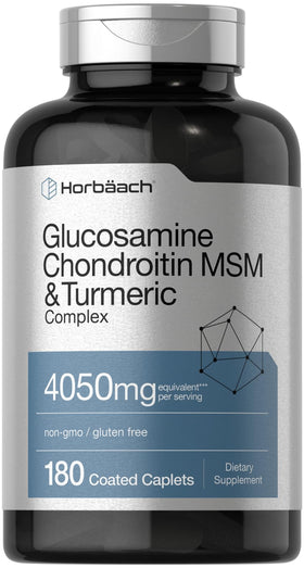 Horbäach Glucosamine Chondroitin MSM 180 comprimés vue avant