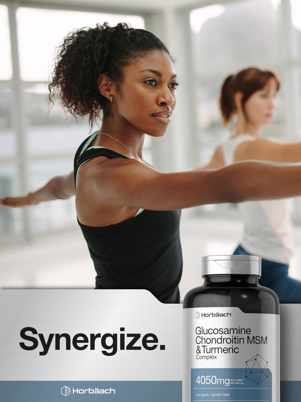 Horbäach Glucosamine Chondroitin MSM avec d'autres compléments