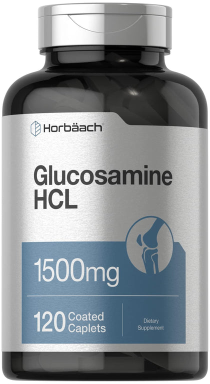 Horbäach Glucosamine HCL 1500mg 120 comprimés vue de face