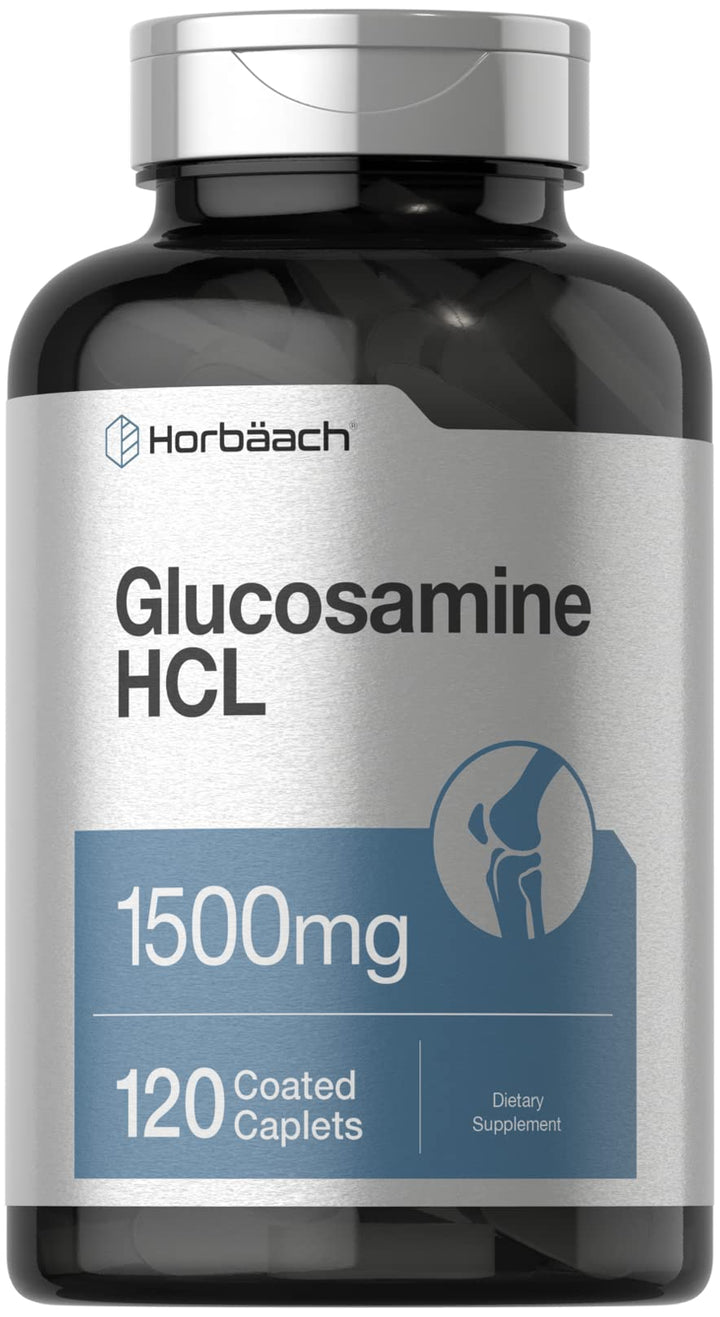 Horbäach Glucosamine HCL 1500mg 120 comprimés vue de face
