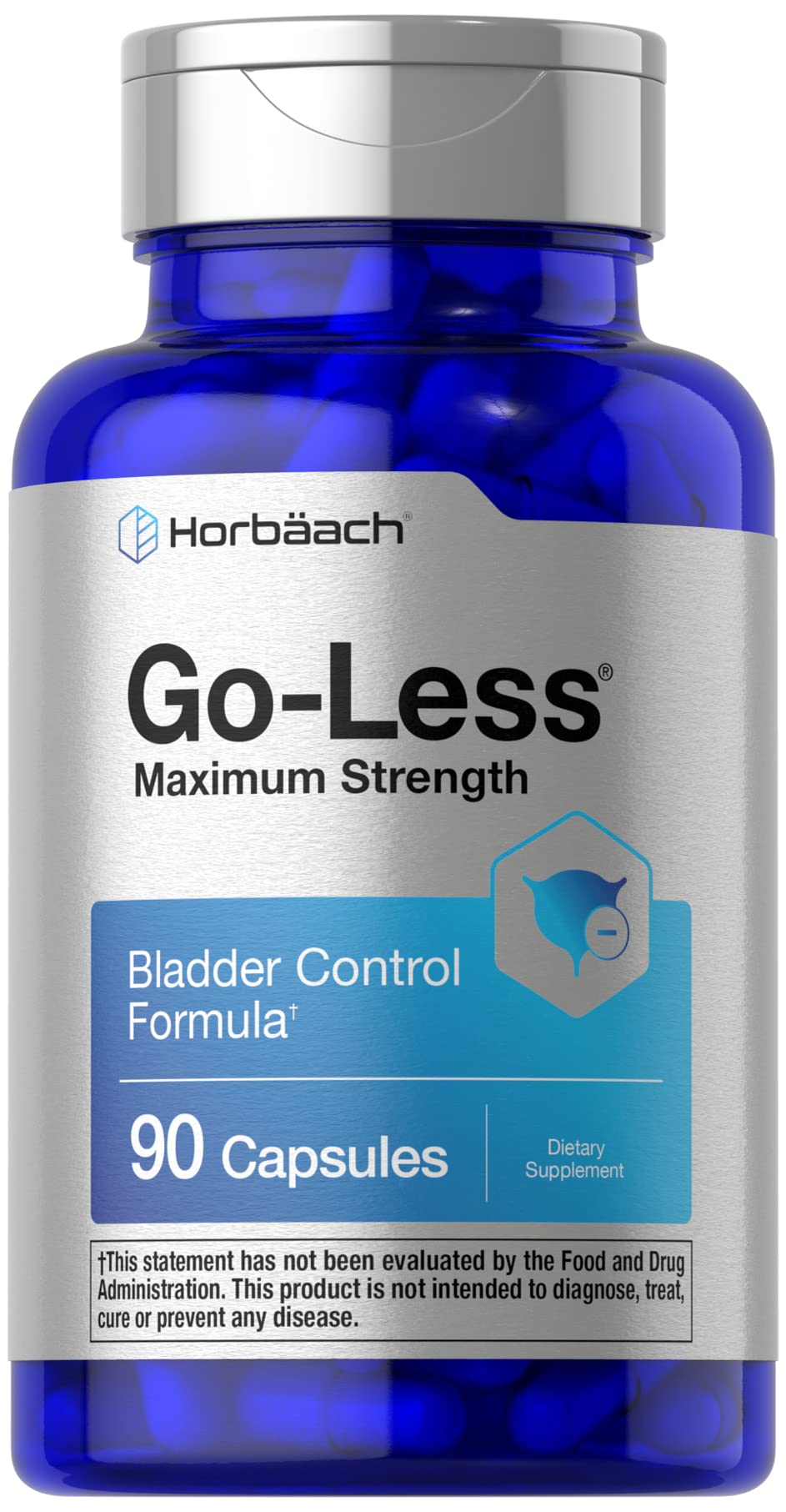 Horbäach Go Less 90 capsules, boîte vue de face