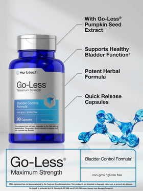 Horbäach Go Less capsules, côté de la boîte