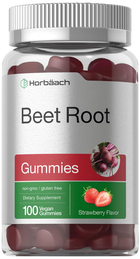 Horbäach Gummies de Betterave 100 Comprimés, vue avant