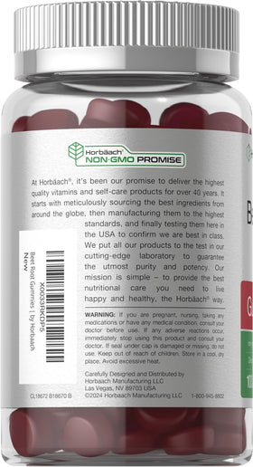 Horbäach Gummies de Betterave, détail sur la texture