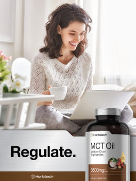 Horbäach Huile MCT 3600mg 300 gélules et des ingrédients