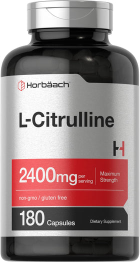 Horbäach L-Citrulline 2400 mg capsules front view