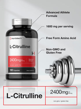 Horbäach L-Citrulline capsule close-up