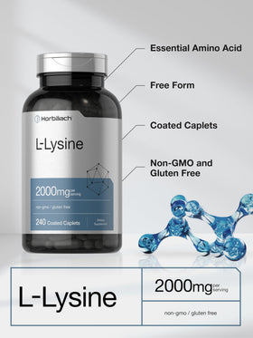 Horbäach L-Lysine 2000mg comprimés enrobés