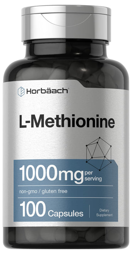 Horbäach L-Méthionine 1000mg boîte avant vue