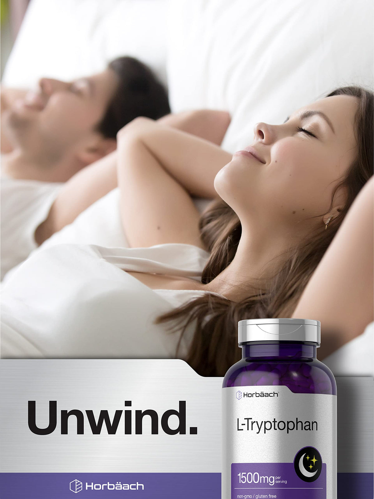 Horbäach L-Tryptophan 1500mg 240 capsules - informations nutritionnelles