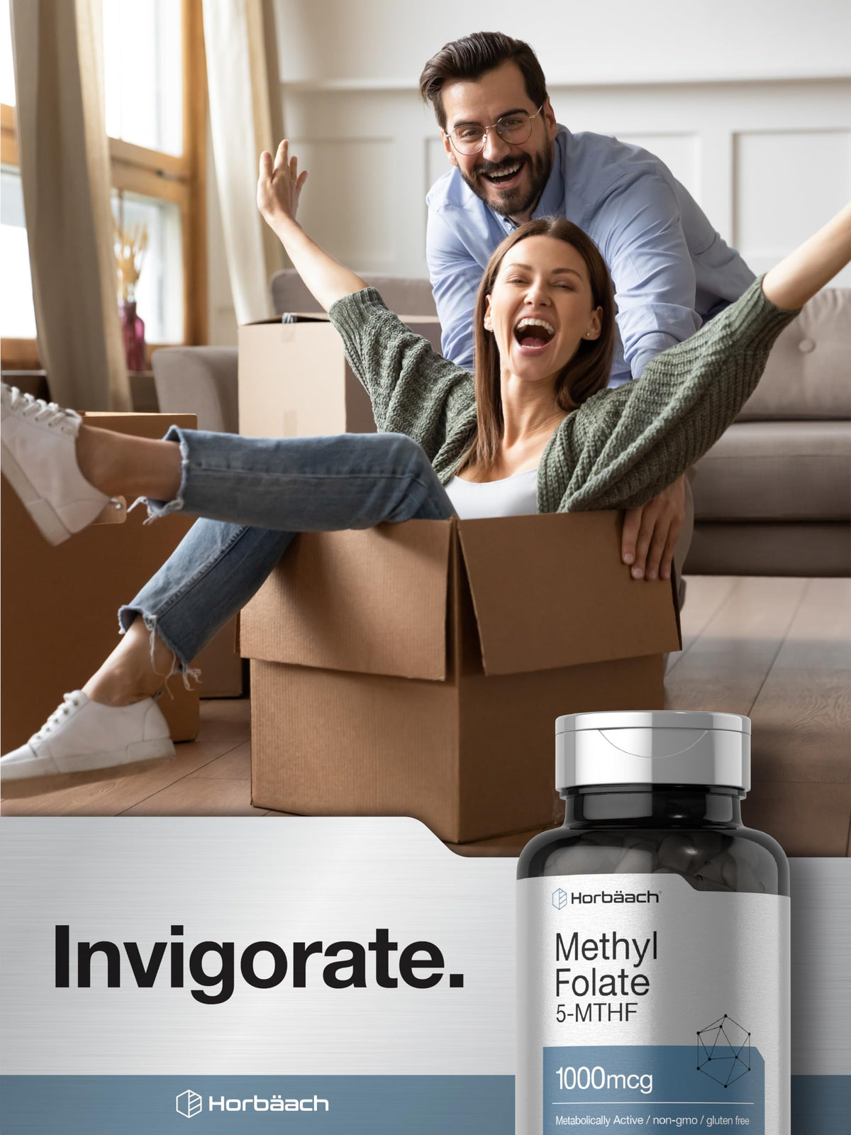 Horbäach Methyl Folate 1000 mcg ingrédients principaux