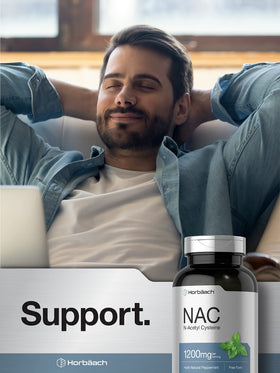 Horbäach NAC N-Acétylcystéine 1200mg gélules avec mesure